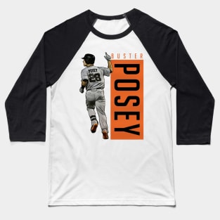 Buster Posey San Francisco Outline Baseball T-Shirt
